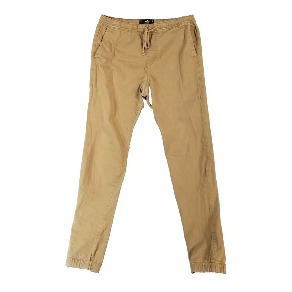 Hollister jogger pants men's XL extra large brown Flex stretch outdoor preppy - Picture 1 of 12